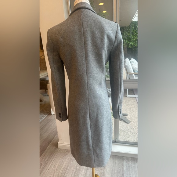 ZARA FELT TEXTURE COAT
GRAY SIZE XS - Picture 4 of 8